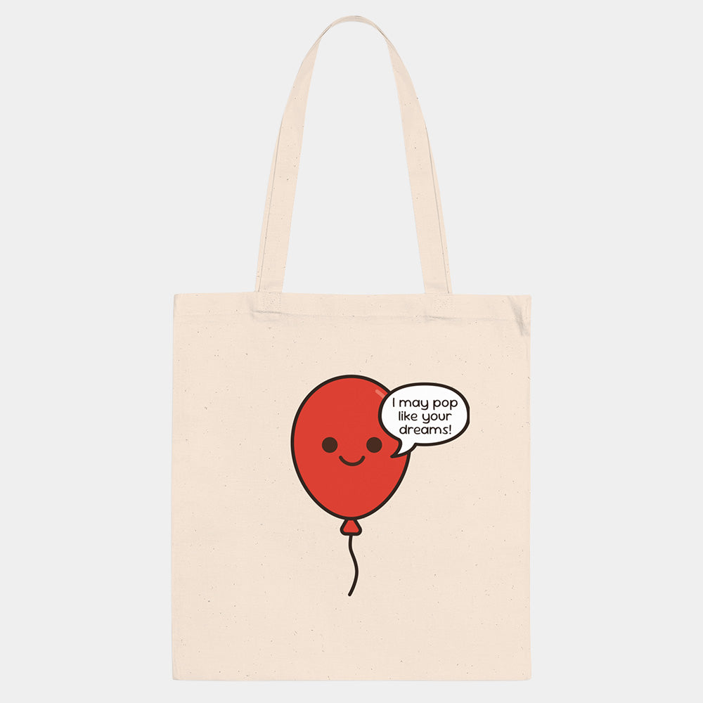 Mean Balloon Tote Bag