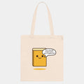 Petty Book Tote Bag – “You should read more, you stupid s**t”