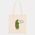 Saucy Cucumber Tote Bag