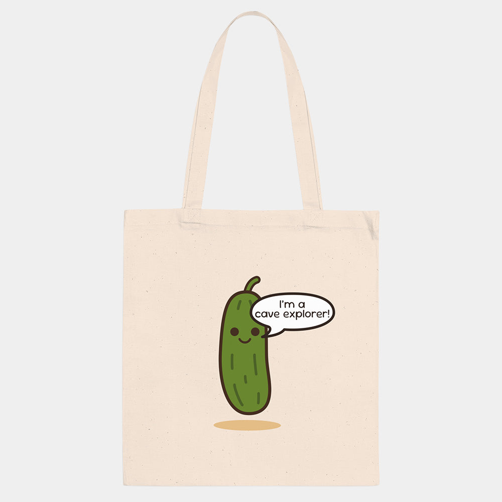 Saucy Cucumber Tote Bag