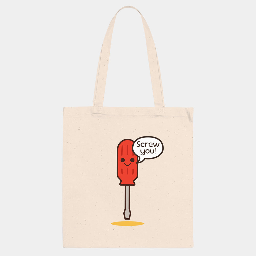 Mean Screwdriver Tote Bag
