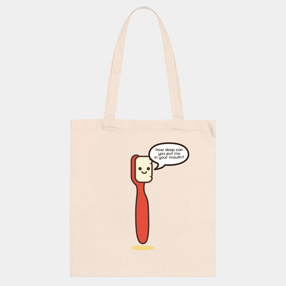Sassy Toothbrush Tote Bag