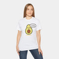 Devious Avocado Shirt – White Unisex Tee