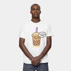 Saucy Bubble Shirt – White Unisex Tee