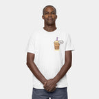 Saucy Bubble Shirt – White Unisex Tee