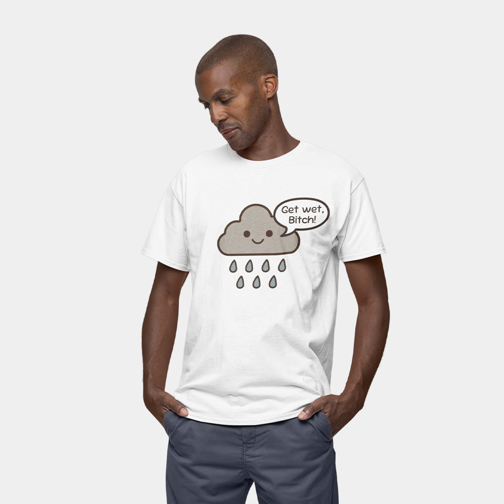 Saucy Cloud Shirt – White Unisex Tee