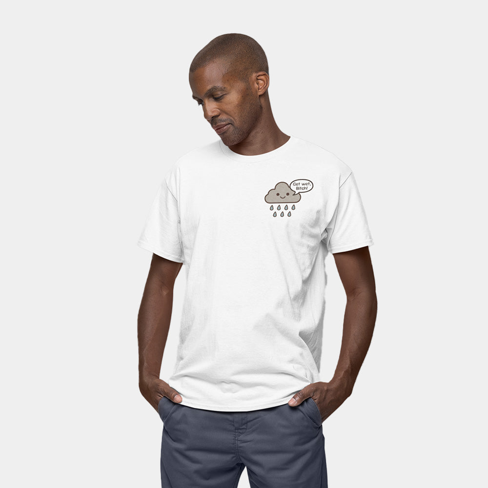 Saucy Cloud Shirt – White Unisex Tee