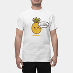 Saucy Pineapple Shirt – White Unisex Tee