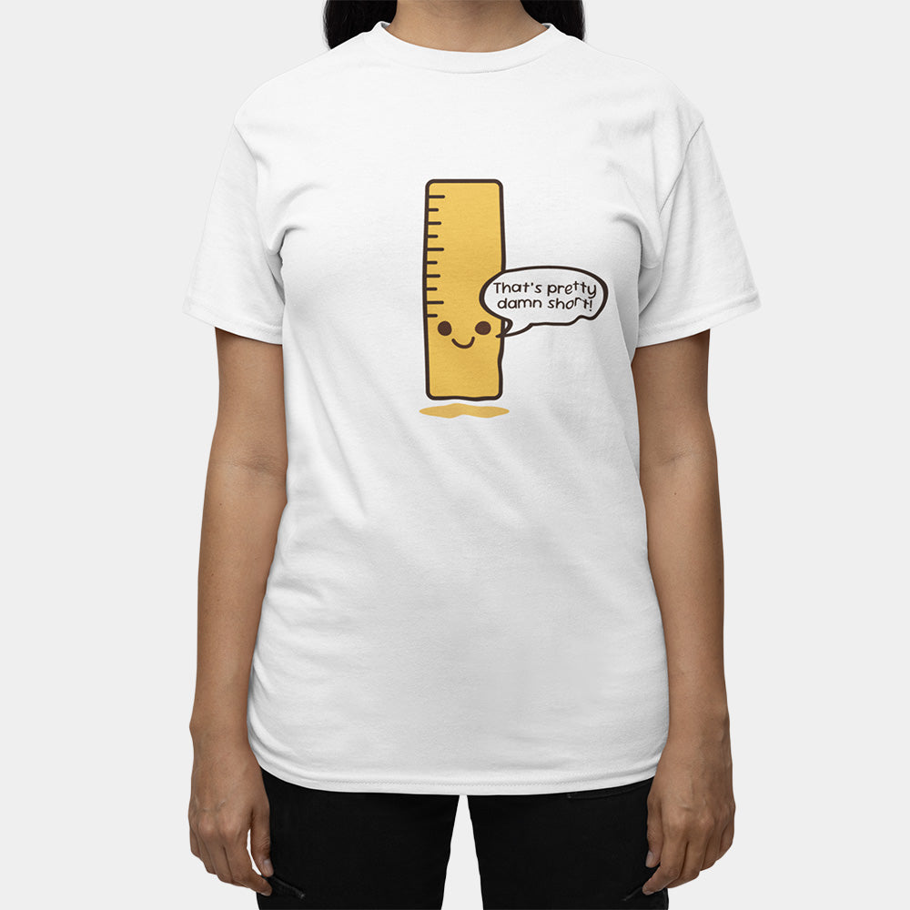 Sassy Ruler Shirt – White Unisex Tee