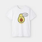 Devious Avocado Shirt – White Unisex Tee