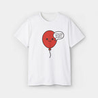 Mean Balloon Shirt – White Unisex Tee
