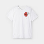 Mean Balloon Shirt – White Unisex Tee