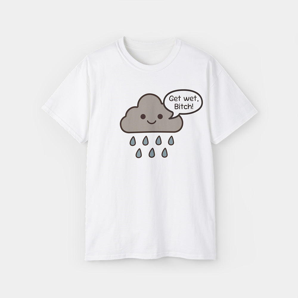 Saucy Cloud Shirt – White Unisex Tee