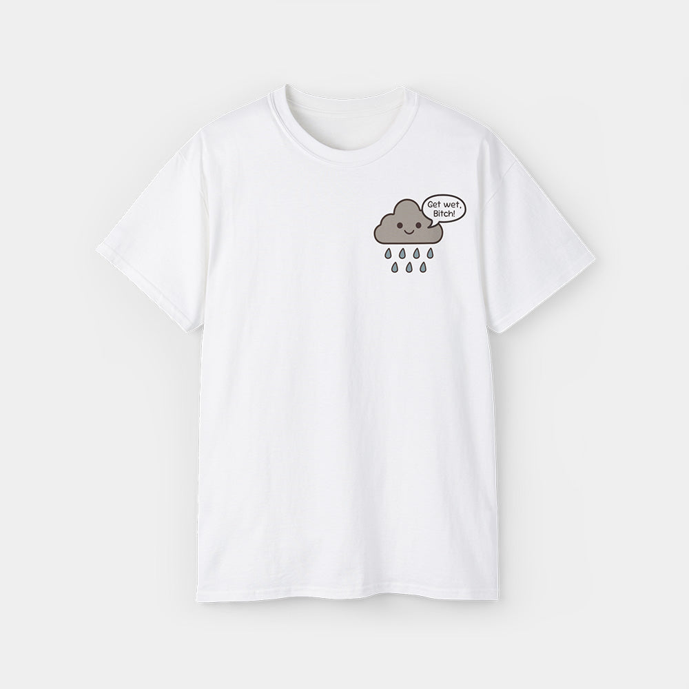 Saucy Cloud Shirt – White Unisex Tee