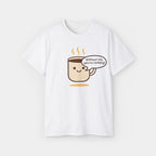Pretentious Coffee Cup Shirt – White Unisex Tee