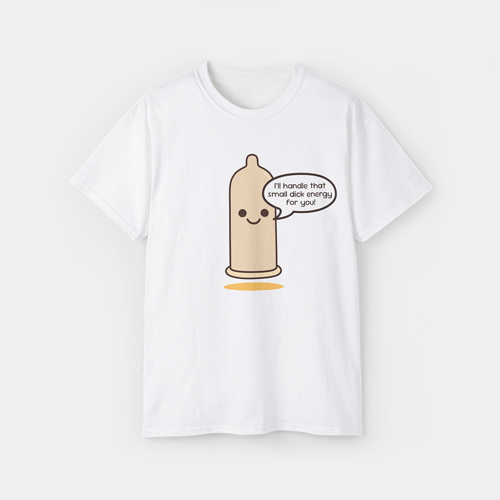 Petty Condom Shirt – White Unisex Tee
