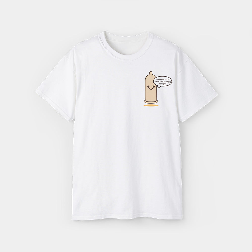 Petty Condom Shirt – White Unisex Tee
