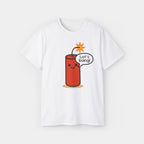 Saucy Dynamite Shirt – White Unisex Tee