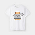 Devious Toaster Shirt – White Unisex Tee