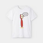 Sassy Toothbrush Shirt – White Unisex Tee